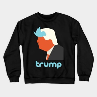 Trump's hair Crewneck Sweatshirt